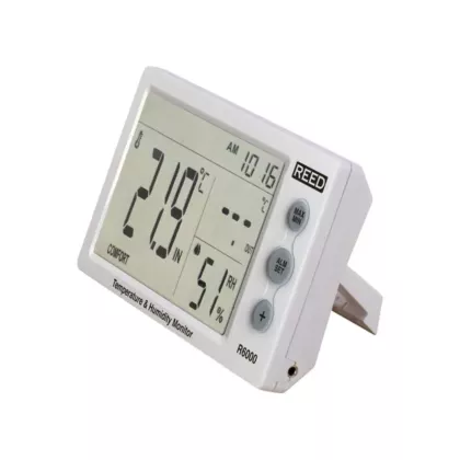Reed Instruments Moniteur de température et humidité, 20% - 95% HR (R6000)