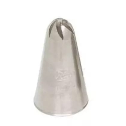 Ateco Drop Flower Piping Tip, Stainless Steel