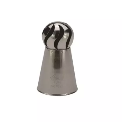Ateco Flower Russian ball Pastry Tip, Stainless Steel