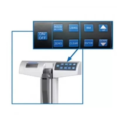 Keypad Overlay for 500KL Scale