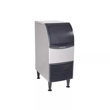 Scotsman 140 lb Undercounter Flake Ice Machine with Storage