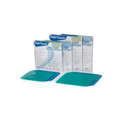 Medicom Dental Dam Latex 5x5 Thin Green 52/box 