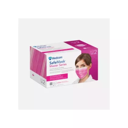 Medicom SafeMask Master Series Earloop Mask Level 2 Azalea Festival 50/box (VM206-2056)