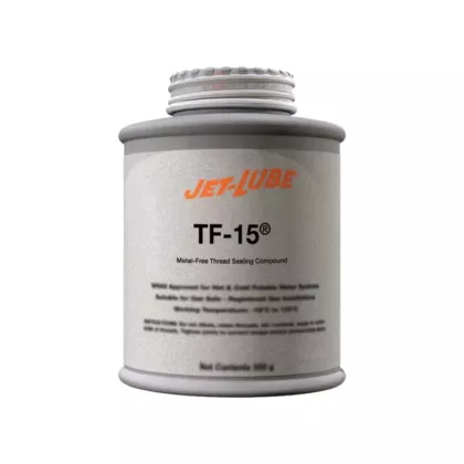 TF-15® Metal-Free Thread Sealing Compound, 227 ml, Blue, Brush-Top Can, -46° C - 315° C/50° F - 600° F