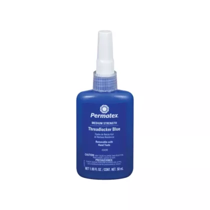 Permatex Removable Strength Threadlocker, 50 ml, Bottle, Medium, 20 min., 24 hrs. (24250)