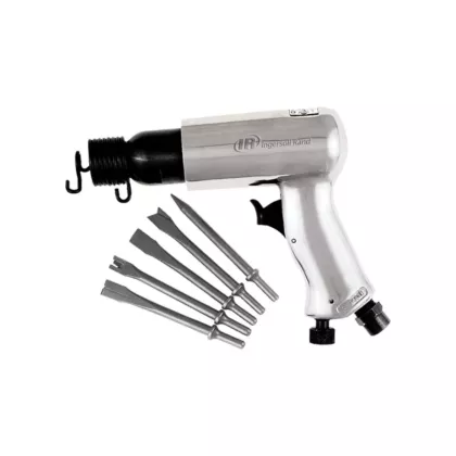 Ingersoll Rand Air Hammer with Chisel Set, 1/4