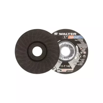 Walter Surface Technologies Zipcut™ Right Angle Grinder Reinforced Cut-Off Wheels