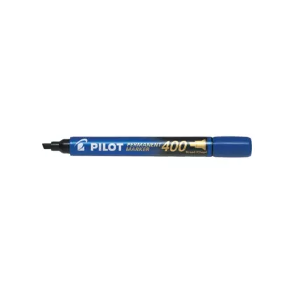 Pilot Marqueur permanent 400, Bleu, Ciseau (SCA-400-BE)