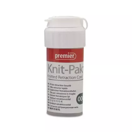 Premier Knit-Pak Retraction Cord Plain Size 000 Green 100