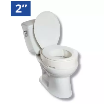Siège de Toilette Rehaussé Hingeé de 2
