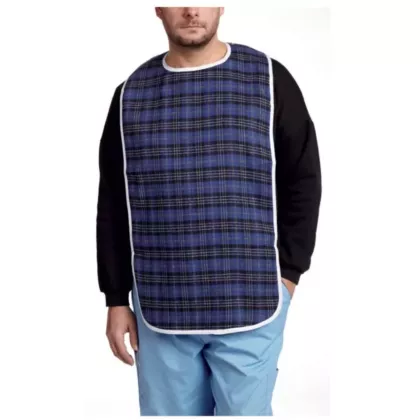 Bavoir en Coton avec Pressions (Imprimé)