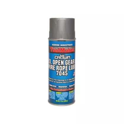 Aervoe Open Gear & Wire Rope Lubricant, 16 oz., Aerosol Can (7045)