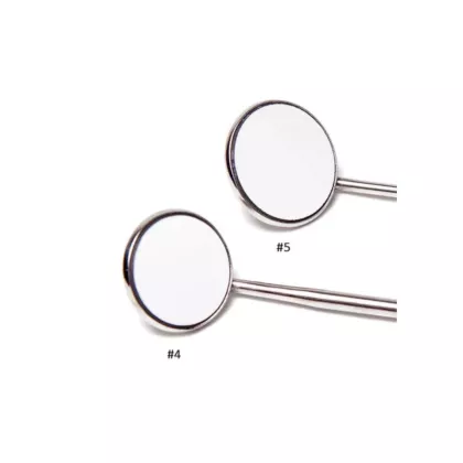 Quala Mouth Mirror Heads #5 Cone Socket Front Surface 12/box 