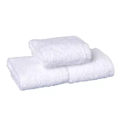 Royal Rose Standard 100% Cotton Full Terry Face Towels 12/Pack | Size 12x12 |White