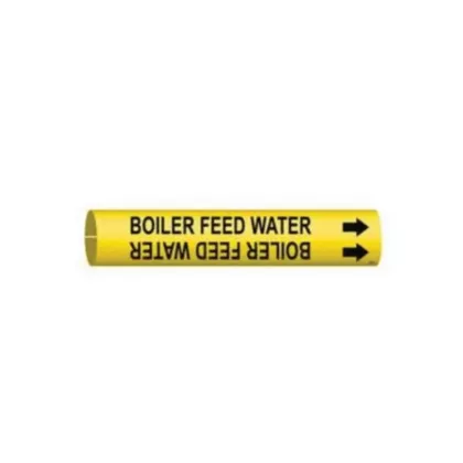 Brady Marqueur de tuyau «Boiler Feed Water»