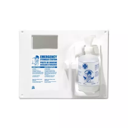 Eyewash Station - Single Station With Empty Bottle