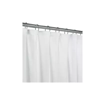 Adonis Hospitality Shower Curtain - 100% Polyester - 72