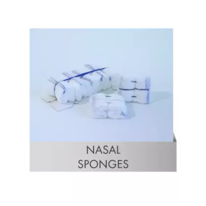 Nasal Packing Sponges, Sterile, X-Ray Detectable, 1