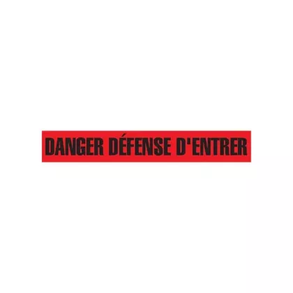 Incom Top Tape & Label Ruban pour barricade 