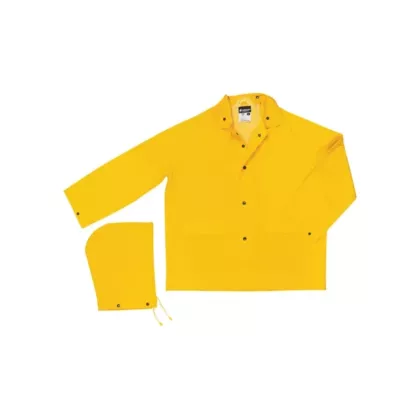 Mcr Safety Classic Series Rain Jacket with Detachable Hood