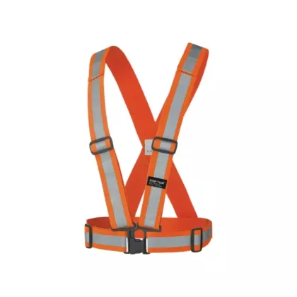 Pioneer Adjustable Safety Sash, High Visibility Orange, Silver, One Size, None (V1040850-O/S)