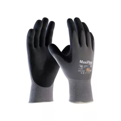 Protective Industrial Products Gants compatibles avec les écrans tactiles ATG MaxiFlex(MD) Ultimate(MC) AD-APT(MC), T-petit, 15 Calibre, Nylon/Élasthanne, Nitrile, Paume trempée (GP42874/XS)