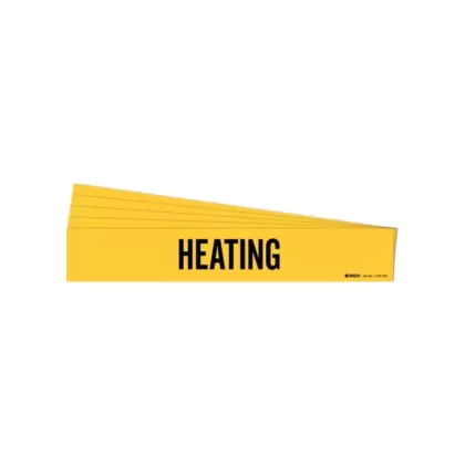Brady Marqueur de tuyau «Heating»