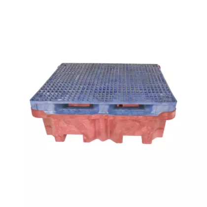 Ultratech Ultra-Spill King(MD) palette de déversement à pont plat, 4 barils, 51