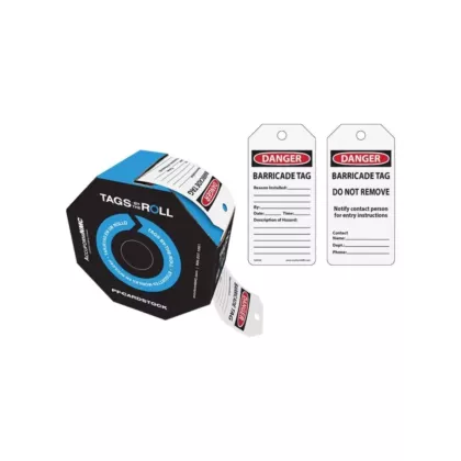 Accuform Signs Étiquettes de danger pour barricade, 3