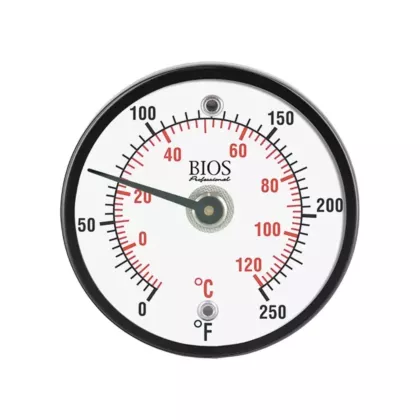 BIOS Thermomètre de surface magnétique, Sans contact, Analogique, 0-250°F (-20-120°C) (DT500)