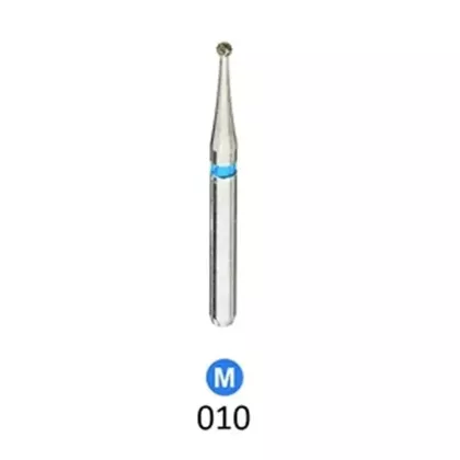 1Diamond Sterile Diamond Burs Round 801-010 Medium Grit 25/box (VM1D-801-010M)