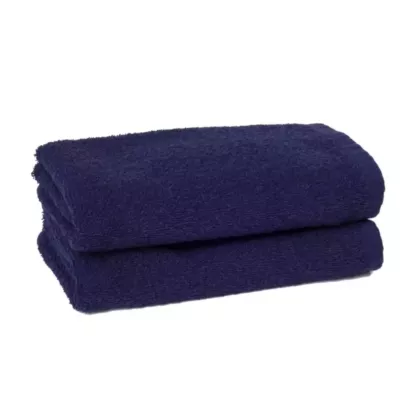 Adonis 100% Cotton Full Terry Hand Towels 12/Pack | Size 16x28 | Navy | Quick-Dry & Durable