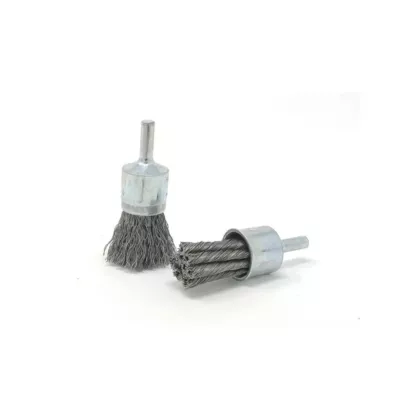 United Abrasives Inc. Crimped Wire End Brush, 3/4