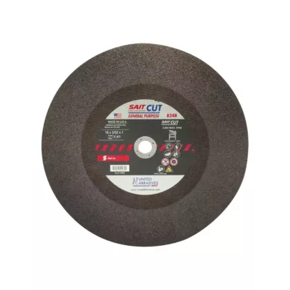 United Abrasives Inc. Cut-Off WHEEL A24R, 16