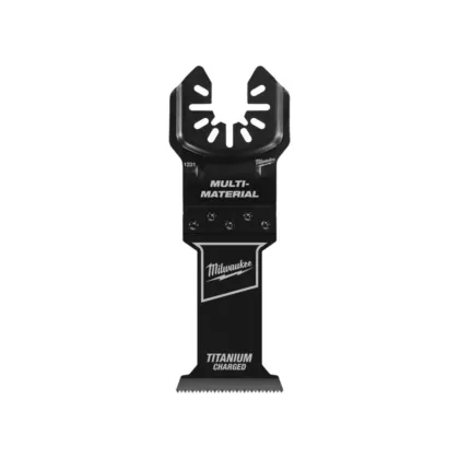 Milwaukee OPEN-LOK™ TITANIUM CHARGED™ Bi-Metal Multi-Tool Blades