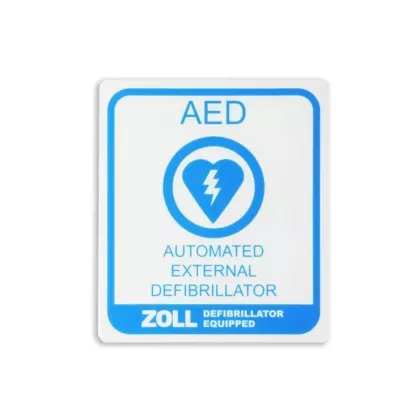 ZOLL AED Window/Wall Decal  4