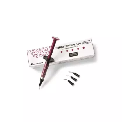 Tokuyama Estelite Universal Flow Medium Flow Syringe 3g + 10 Tips, OPA4 (VMTKY-13891)