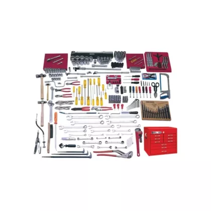 Gray Tools Ensemble maître intermédiaire complet avec coffre supérieur, 225 Nbre de morceaux (MS1225)