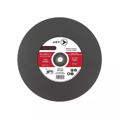JET A24GP Power Abrasive Cut-Off Wheel, 20