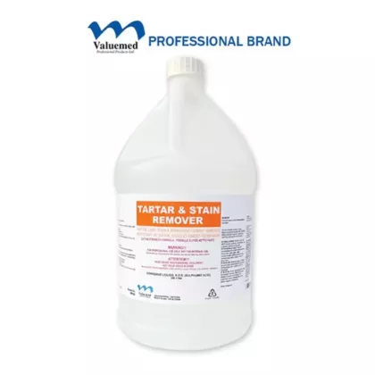 Valuemed Professional Tartar, Light Stain, & Permanent Cement Remover, 4L (VM5100)