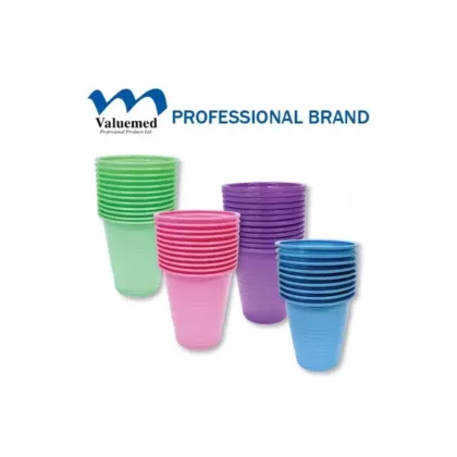 Valuemed Plastic Cups 5oz Blue 1,000/case 