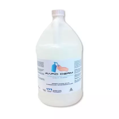 Valuemed Professional Rapid Derm 70% Isopropyl Alcohol Hand Sanitizer with Moisturizers, 4 Litre 