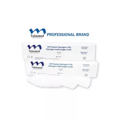Valuemed Professional Premium Non-Woven Gauze 2x2  4ply 4000/case 
