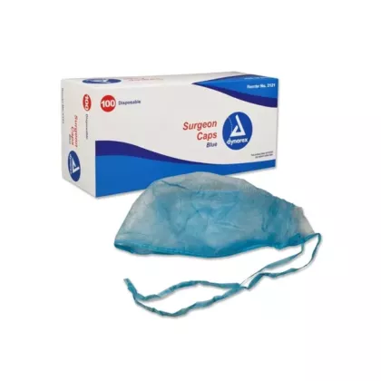 Surgeon's Cap, Tie Back 100/box (VMD2121)