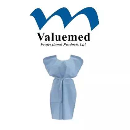 Valuemed Professional Exam Gown Blue 30