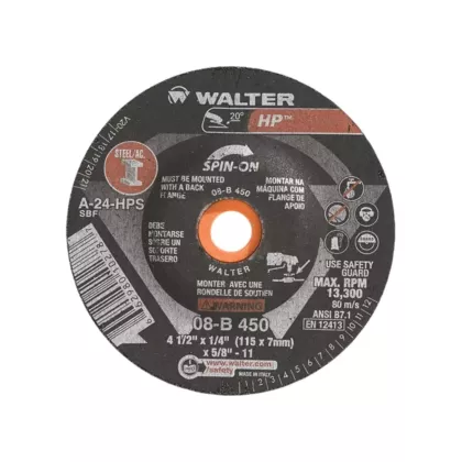 Walter Surface Technologies Meule HP(MC) vissable