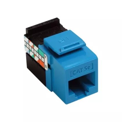 Leviton GigaMax QuickPort Connector, Internet (5G108-RL5)