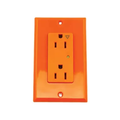 Leviton Prise isolée avec protection contre les surcharges Decora(MD), 2 Nbre de prises de courant, 125 V, 15 A, 1875 W, 720 J (5280-IGO)