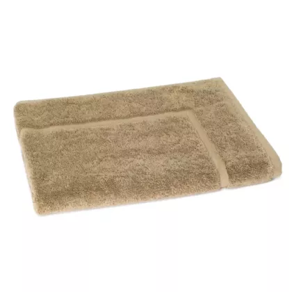 ZEN Bathmat 100% Certified Organic Cotton  2 Pack | Size 20x30 | Sand |Eco-Friendly Luxury