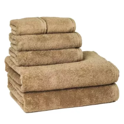 ZEN Sand Organic Cotton Bath Towel Collection - 100% Certified, Eco-Friendly Luxury